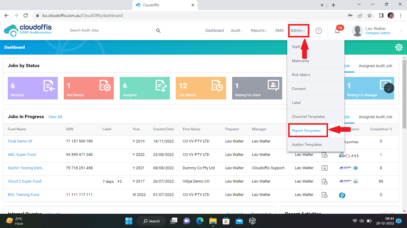 How to use Predefined Report Content in Audit Letters & Reports?
