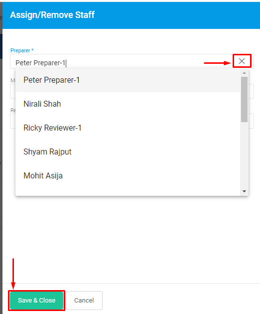 select-staff-save-and-close
