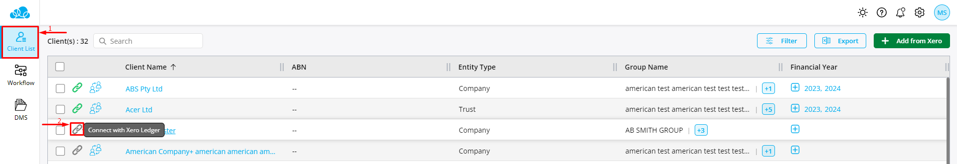 connect-with-xero-ledger