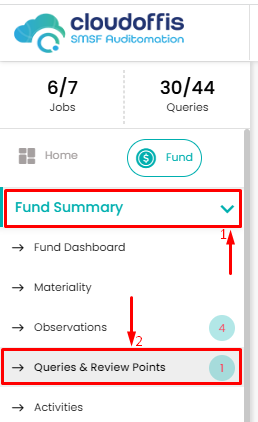 fund-dashboard-fund-summary-queries-and-review-points