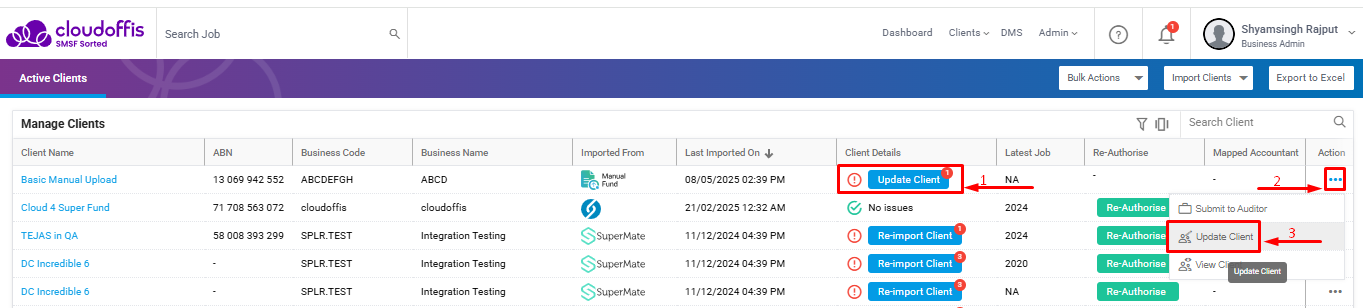 action-update-client