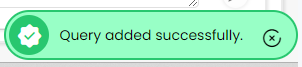 query-added-successfully