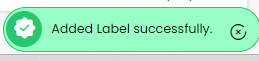 label-added-successfully