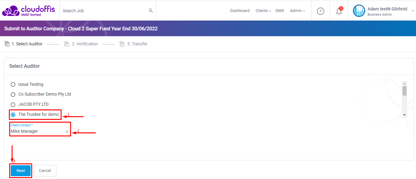 select-auditor-and-client-contact