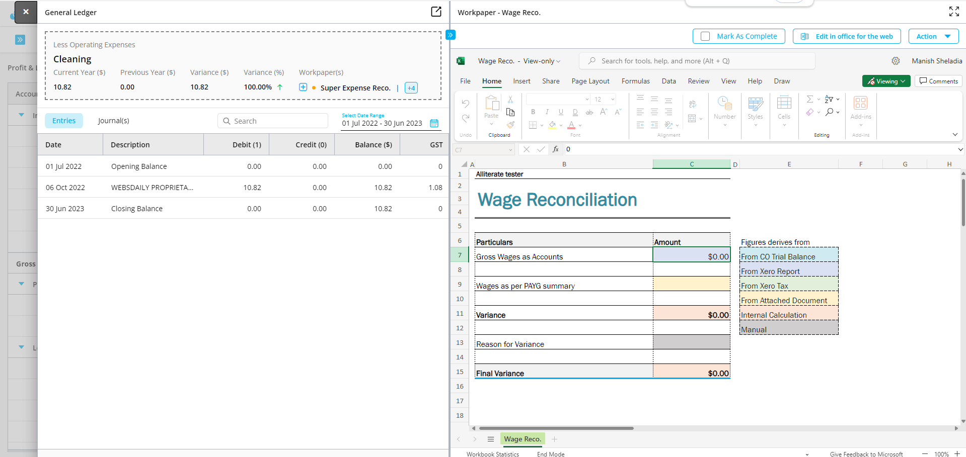 view-workpapers