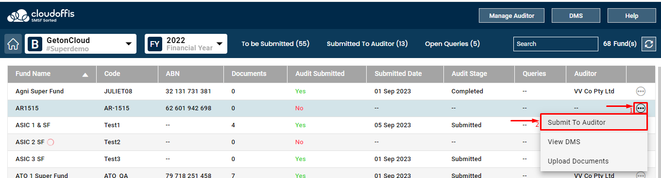 submit-to-auditor-from-action-button-on-audit-console-page