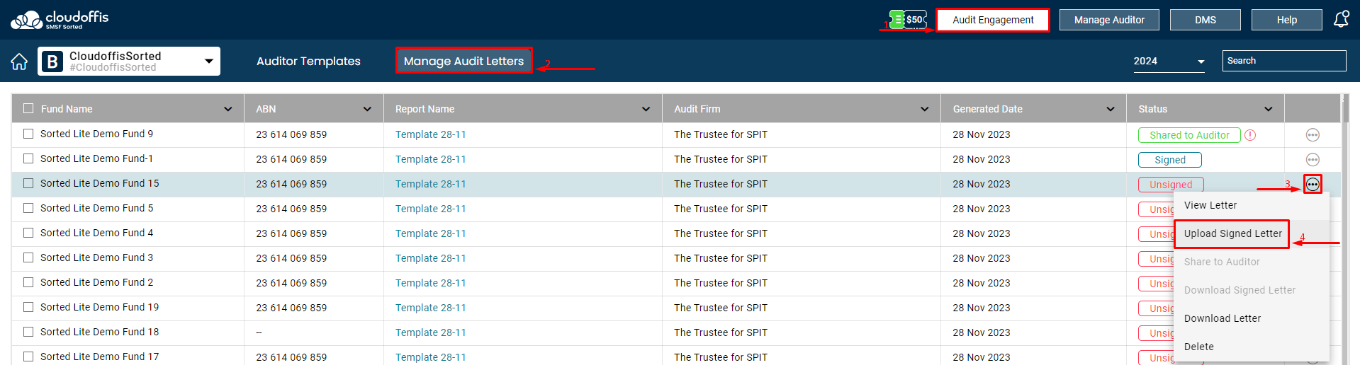 manage-audit-letters