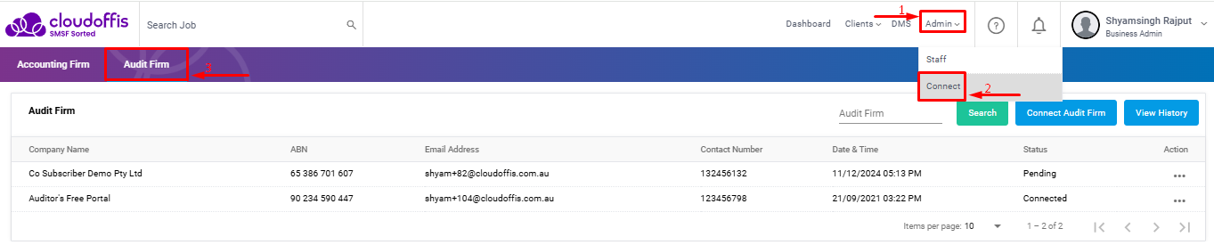admin-connect