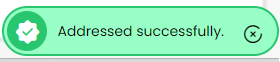 addressed-successfully