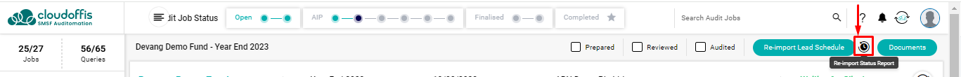 reimport-status-report