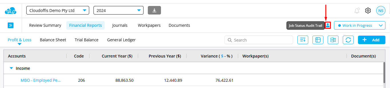 job-status-audit-trail