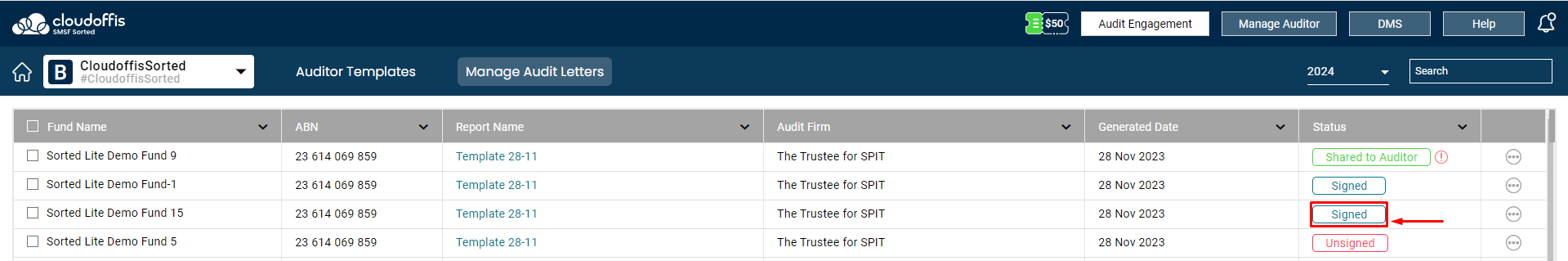 manage-audit-lettes