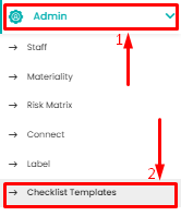 admin-checklist-template