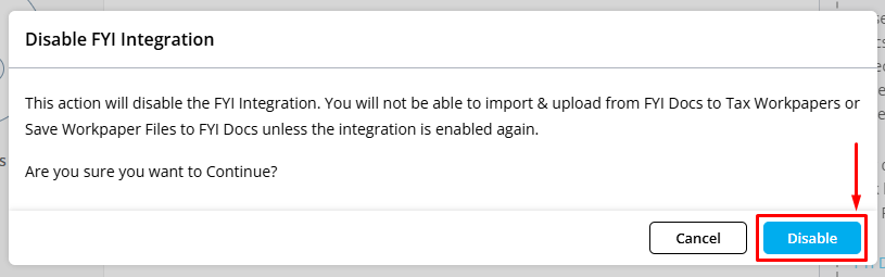 disable-fyi-integration