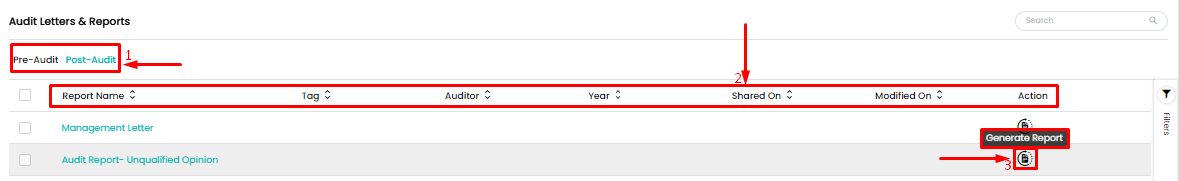 audit-letters-and-reports-columns