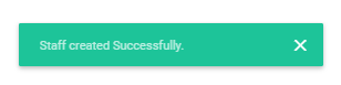 staff-created-successfully