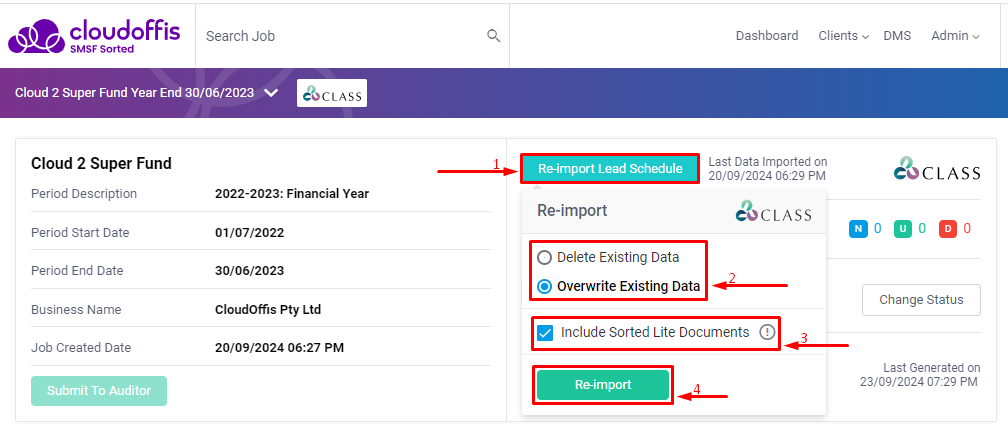 re-import-lead-schedule