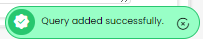 query-added-successfully