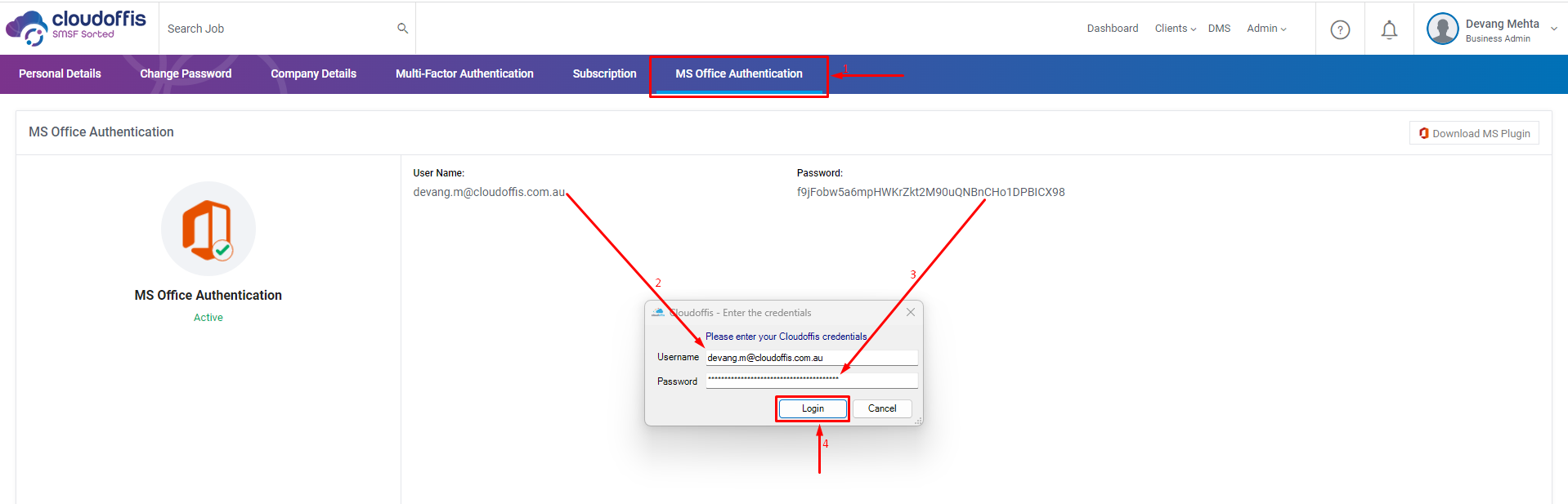 ms-office-authentication-enter-credentials